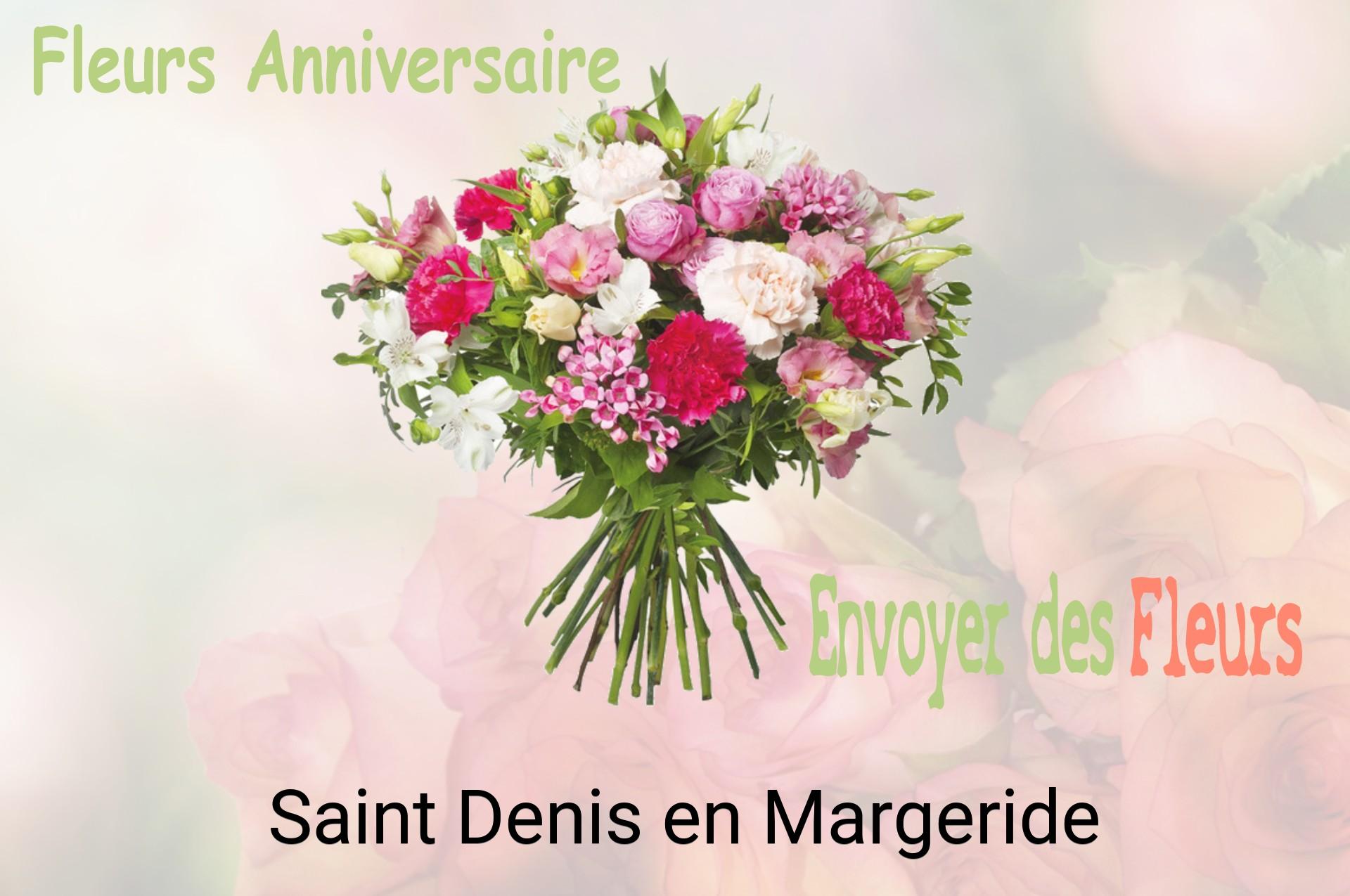 Bouquet de fleurs d’anniversaire livré à Saint-Denis-en-Margeride